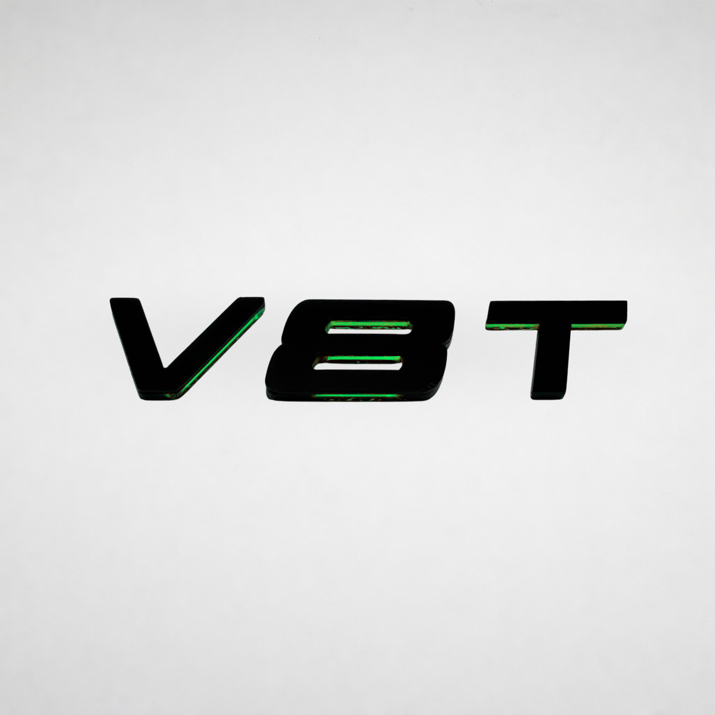Audi V8 T Badge Set