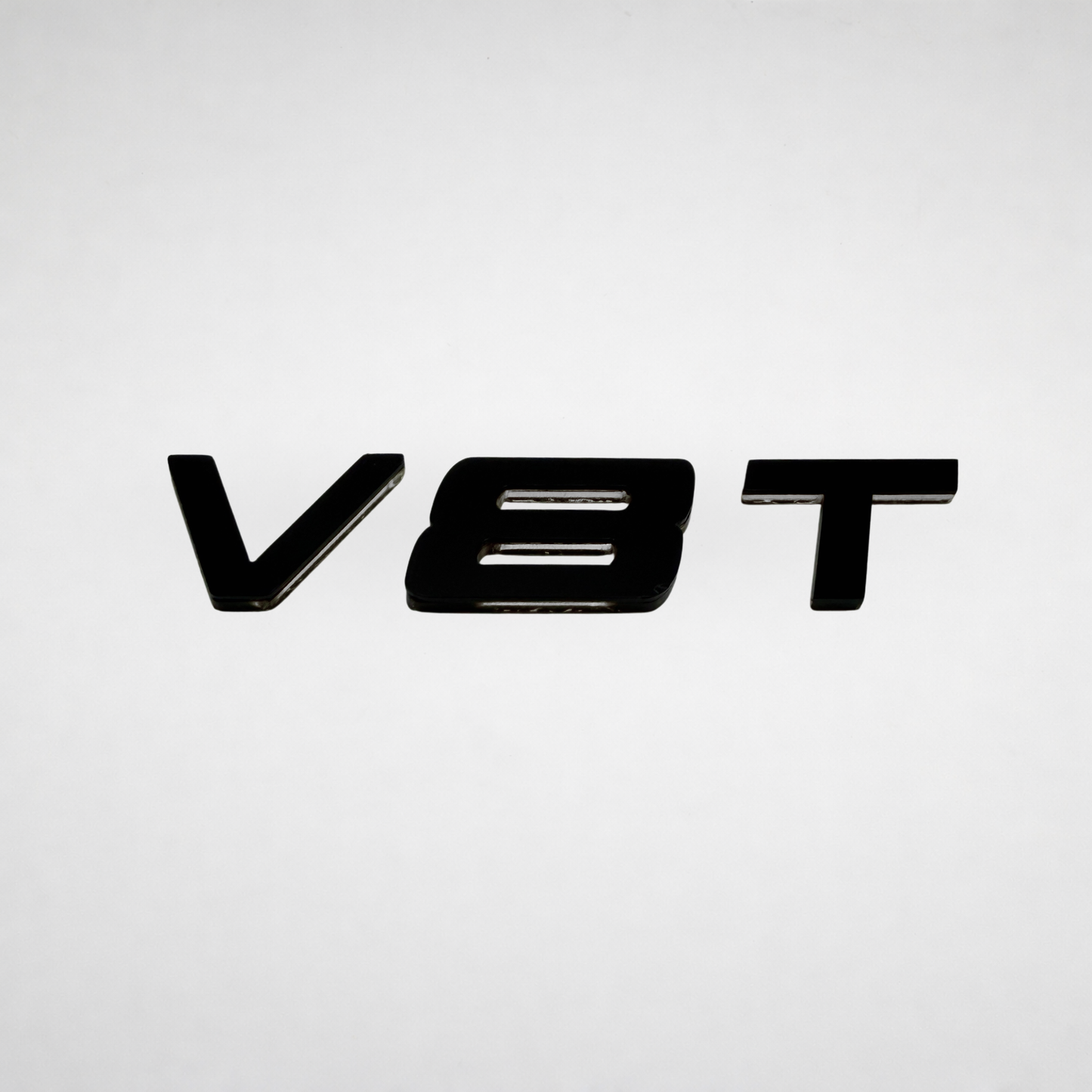 Audi V8 T Badge Set