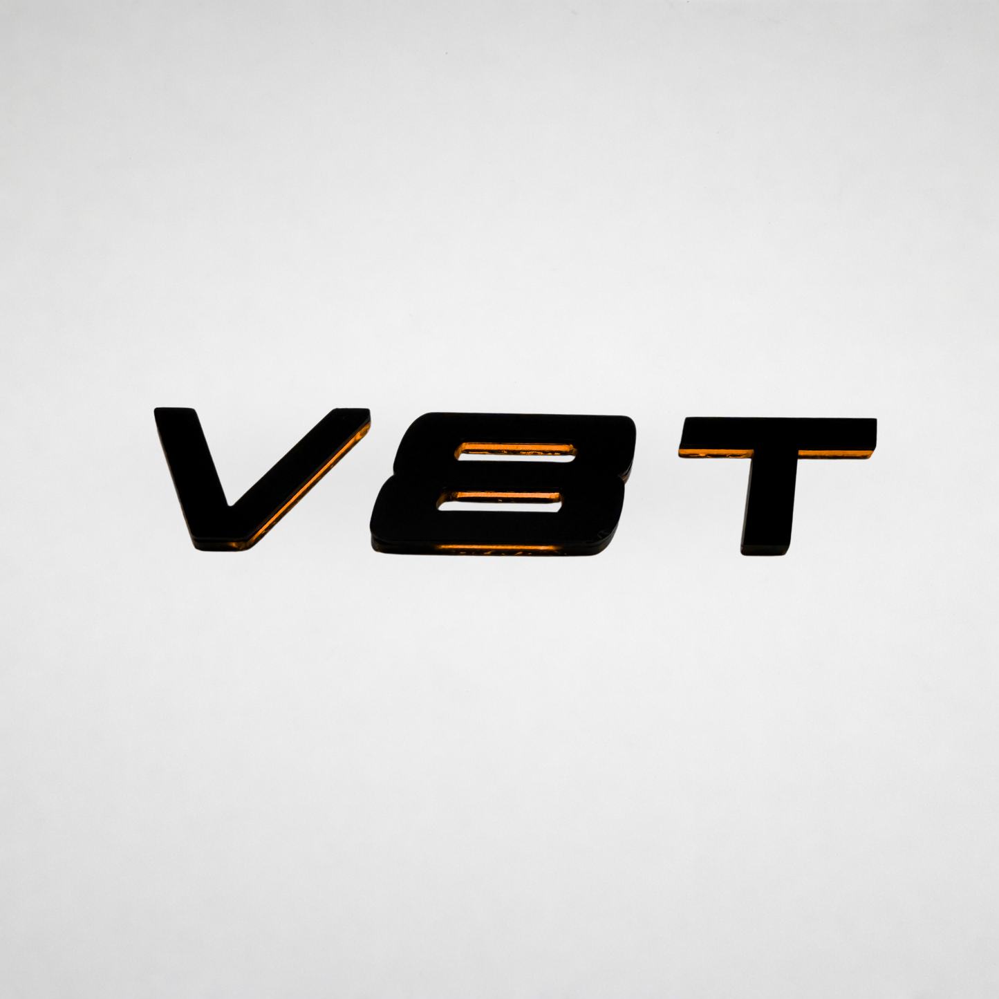 Audi V8 T Badge Set
