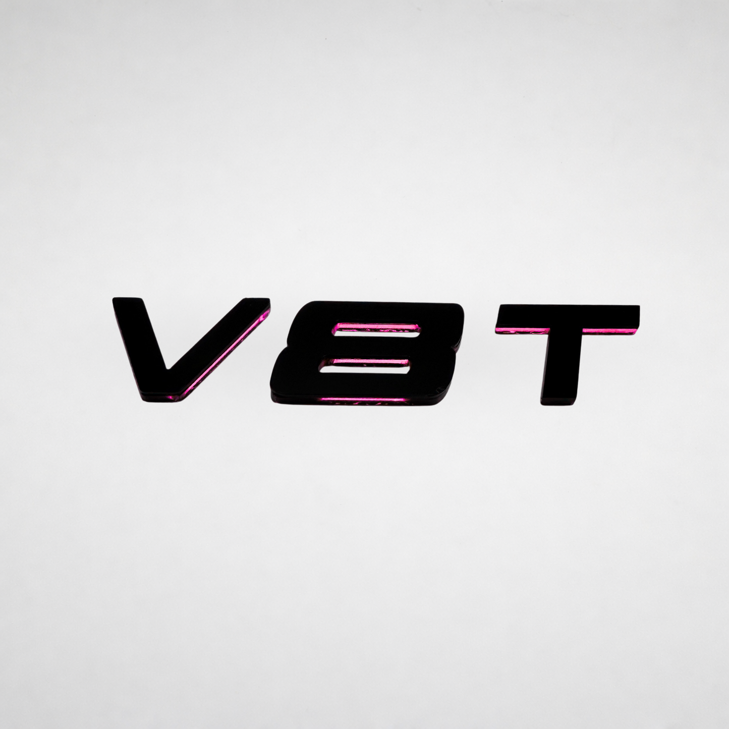 Audi V8 T Badge Set