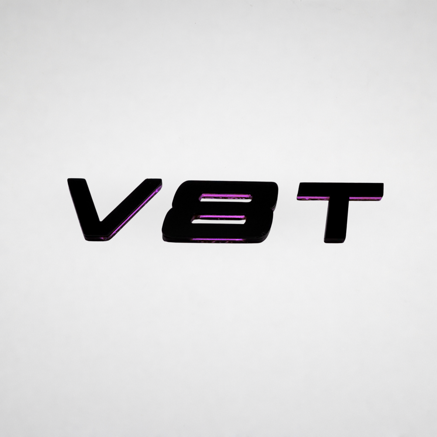Audi V8 T Badge Set