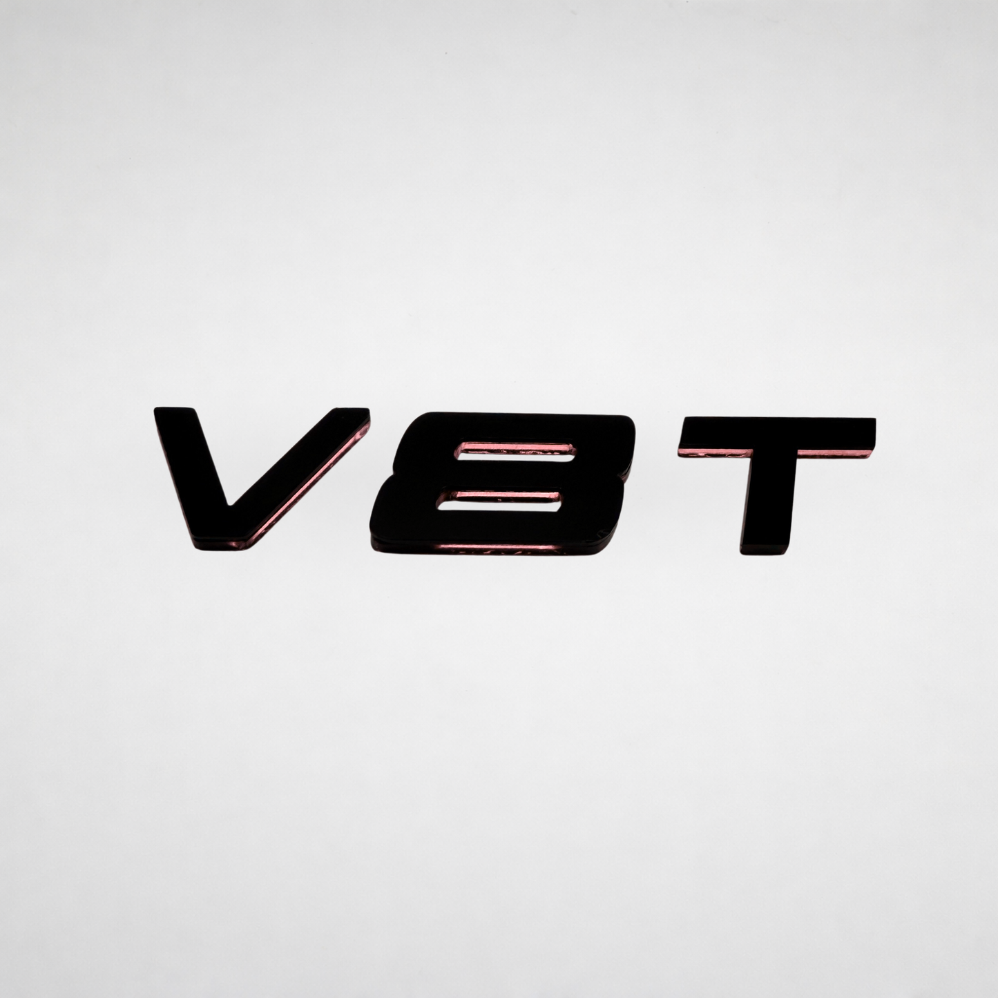 Audi V8 T Badge Set