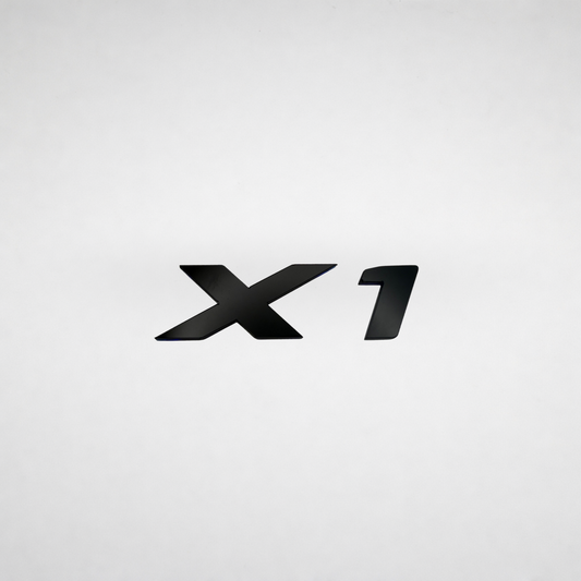 X1 BMW Badge