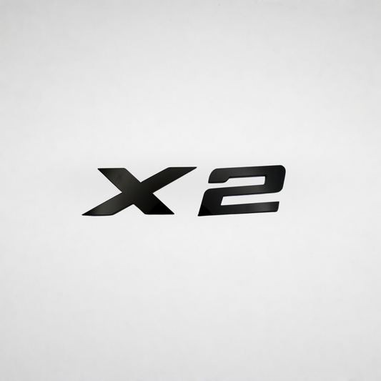 X2 BMW Badge
