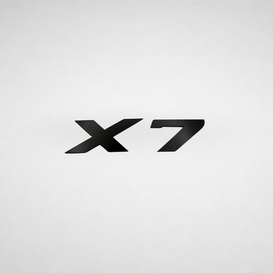 X7 BMW Badge